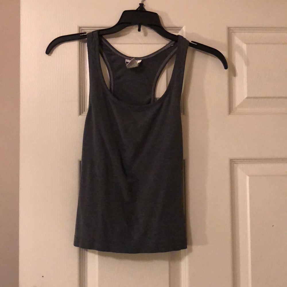 Grey crop top